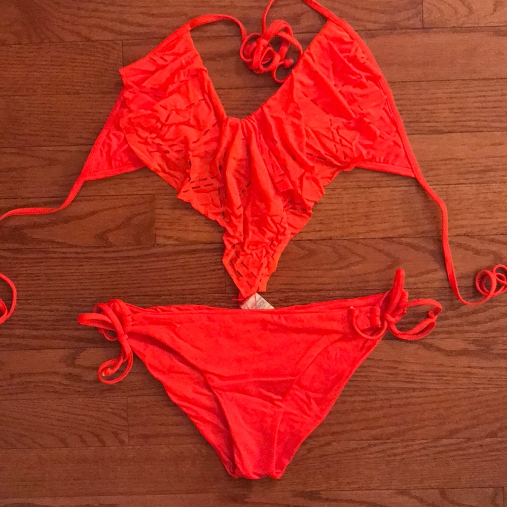 L*Space tangy orange bikini